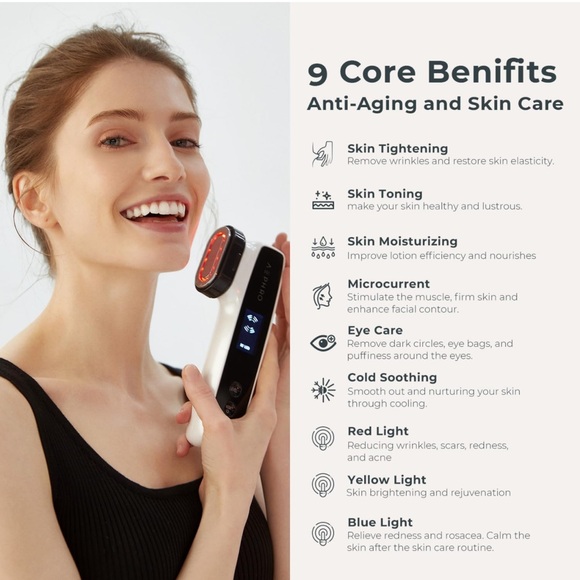 Face Skin Tightening Machine - Radio Frequency Facial Device BRAND NEW - Picture 8 of 10